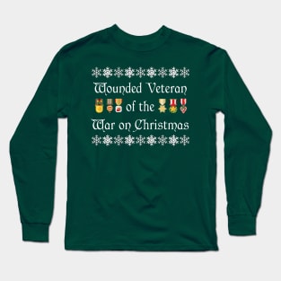 War on Xmas Veteran Long Sleeve T-Shirt